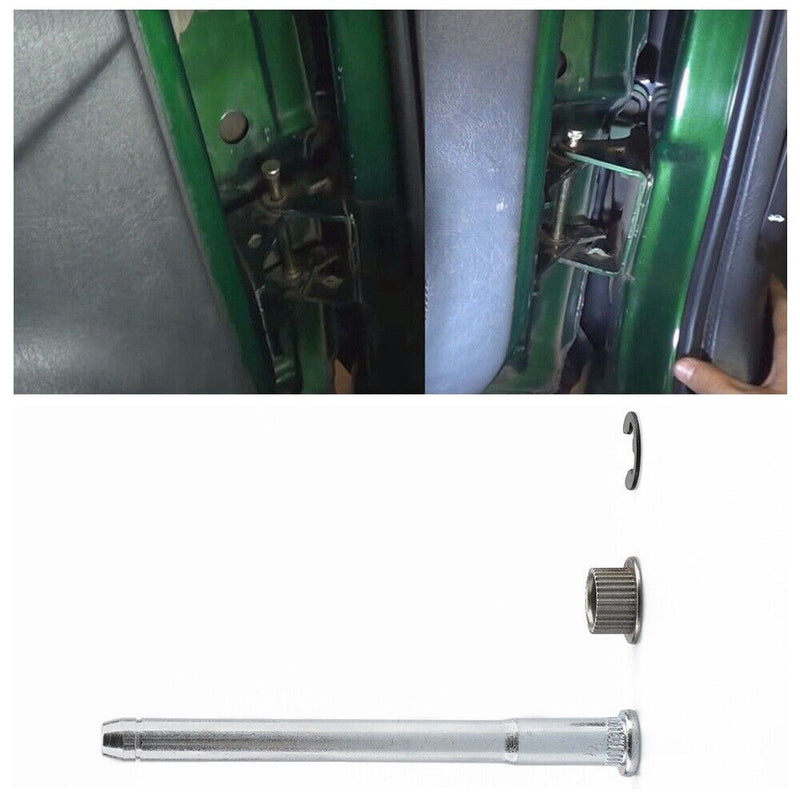 17Pcs Door Hinge Pins & Pin Bushing Kit For Chevrolet S10 GMC S15 1994-2004