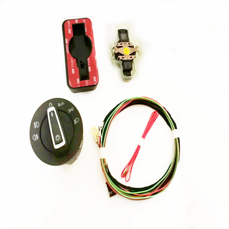 Rain Humidity Sensor Headlight Switch W/Cable Box for VW 2013-2019 Golf MK7