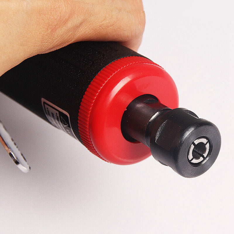 17 Pcs 1/4" Pneumatic Machine Polishing Tire Repair Tool Set Fit Car