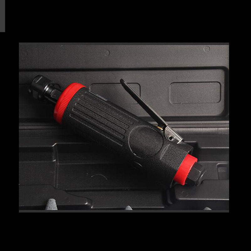 17 Pcs 1/4" Pneumatic Machine Polishing Tire Repair Tool Set Fit Car