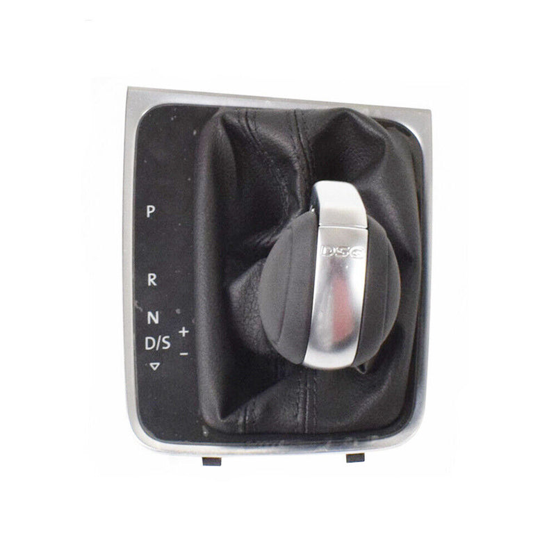 Leather Automatic Gear Shift Knob w/Bezel Kit 5GG713203C for VW Golf MK7