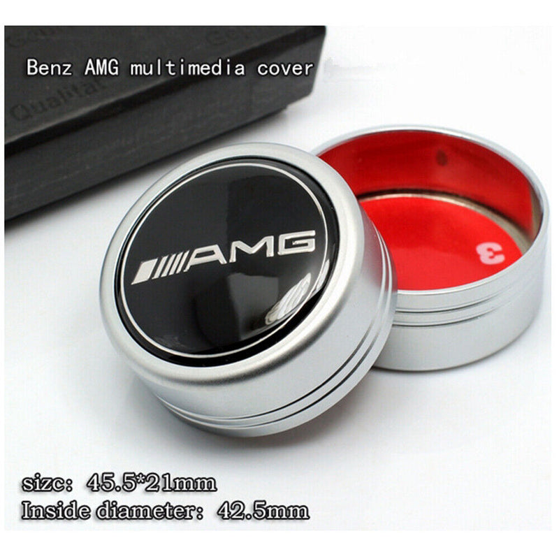 Multimedia Knob Decor Cover for Mercedes Benz C E Class W204 W212 GLK