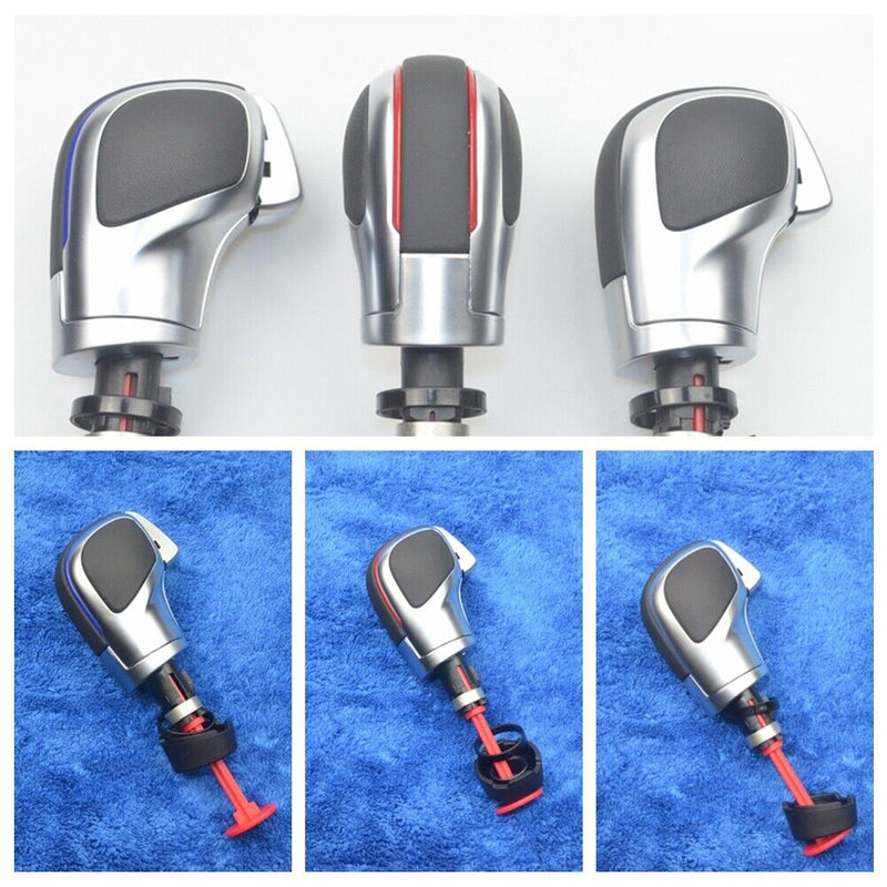 Genuine Leather Gear Shift Knob w/DSG Trim for VW Passat Polo Touareg 2011-2018