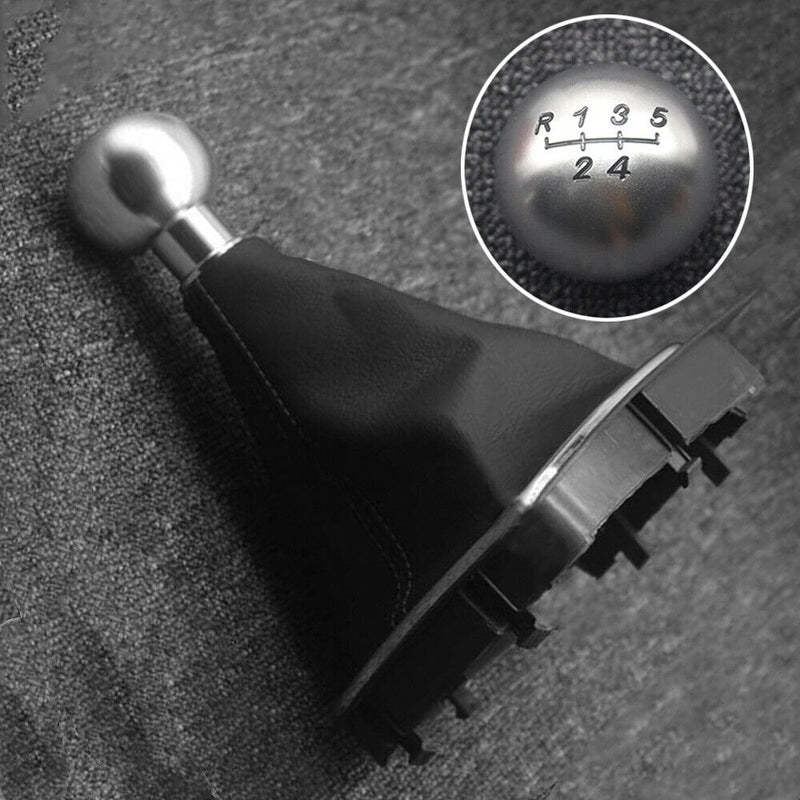 Aluminum Alloy Black 5 Speed Gear Stick Shift Knob for VW Golf 5 MK5 Golf 6 MK6