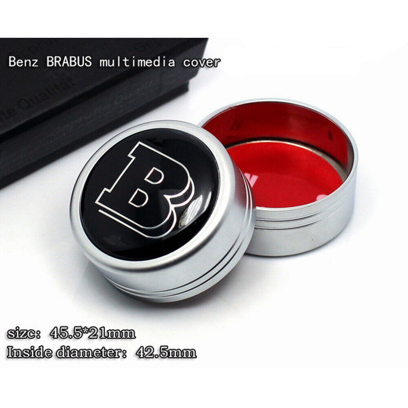 Multimedia Knob Decor Cover for Mercedes Benz C E Class W204 W212 GLK