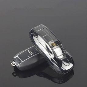 TPU Remote Smart Key Case Cover for Porsche Boxster Cayman 981 2013-2016