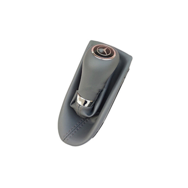 Genuine Leather Gear Stick Shifter Knob for Benz W211 E230 E280 E350 2006-2009