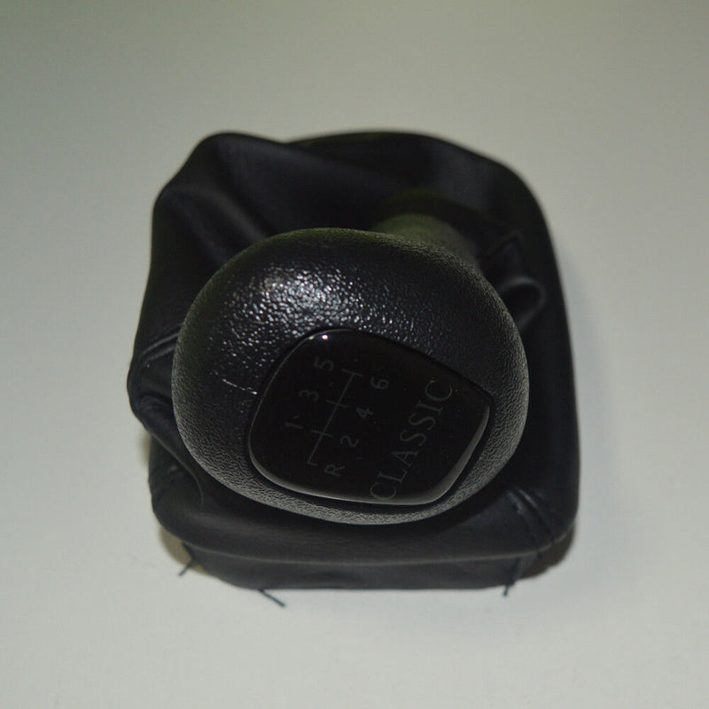 6 speed Leather Speed Gear Shift Knob Gaitor Boot For MERCEDES BENZ W202 C Class