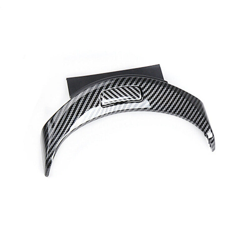 Carbon Fiber Center Console Armrest Storage Box Button for Benz W205 S205 C205