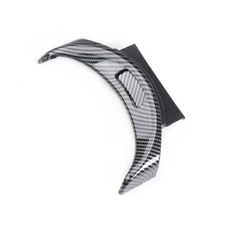 Carbon Fiber Center Console Armrest Storage Box Button for Benz W205 S205 C205