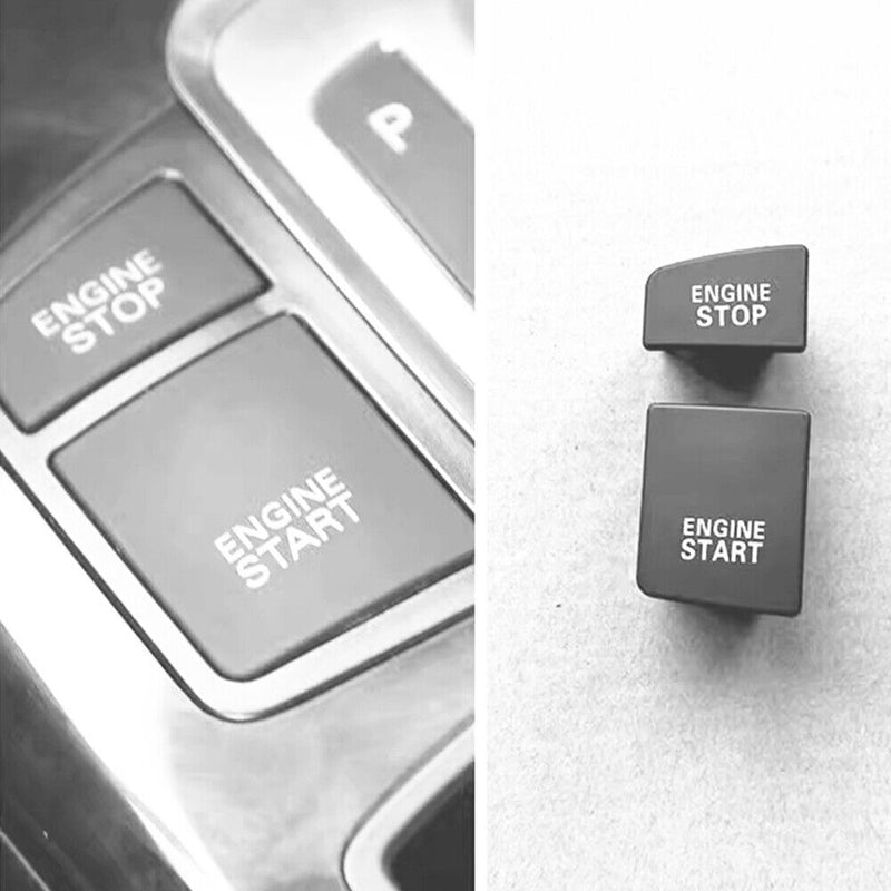 Engine Ignition Start-Stop Switch Button Cap Repair Kit for Audi A6 C6 2005-2008