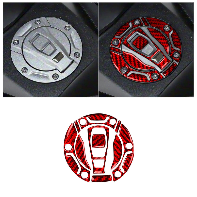 WXZOS Carbon Fiber Fuel Tank Cap Trim for BMW C400GT 2021-2023