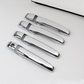 4Pcs Chrome Door Handle Cover for Dodge Jeep Compass 2007-2013 Caliber 2007-2012