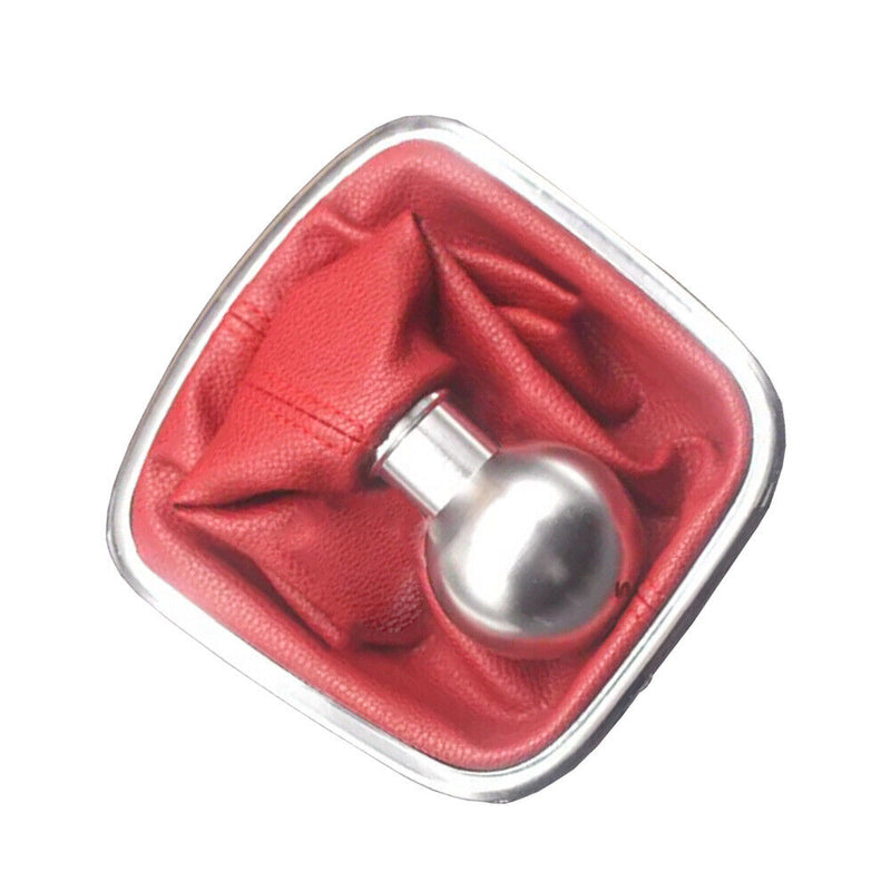 Aluminum Alloy Red 5 Speed Gear Stick Shift Knob for VW 2011-2014 Polo