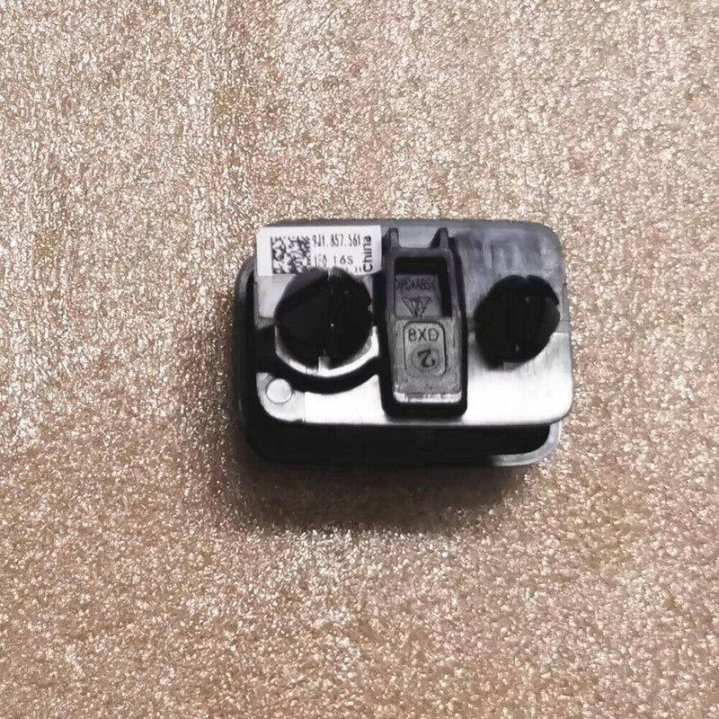 Gancio clip grigio visiera parasole nero 9J1857561 per Porsche 2020-2023 Taycan