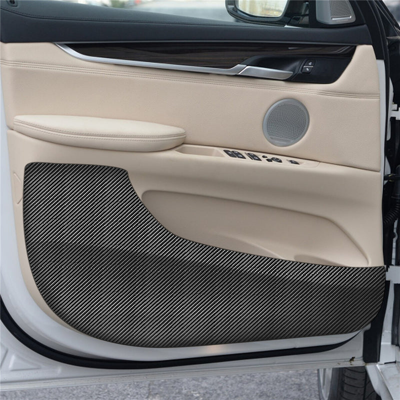 WXZOS 1SET PVC Interior Door Panel Cover Anti-collision Film for BMW X6 F16 2014-2018