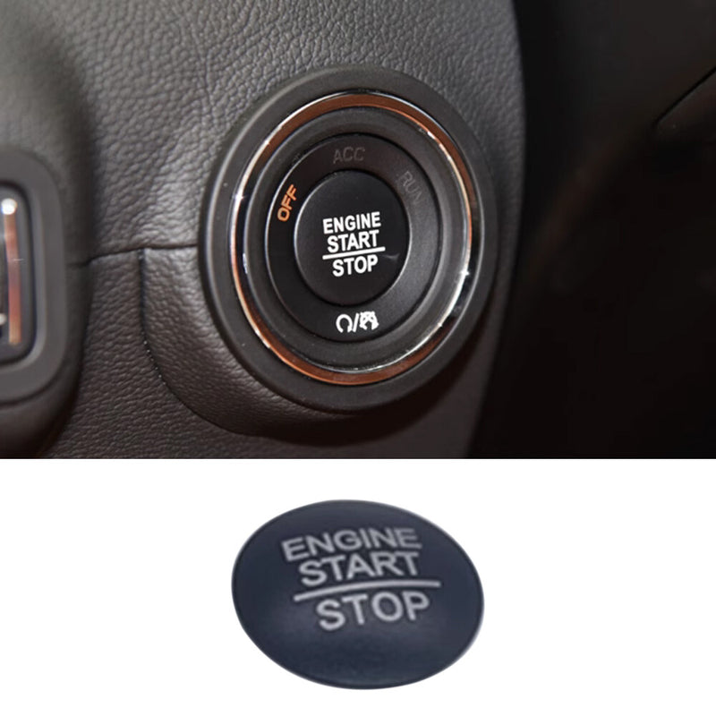 WXZOS 1PC Ignition Start/Stop Switch Btuton Cover for Maserati Quattroporte 2013-2021