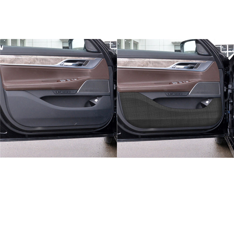 WXZOS PVC Interior Door Panel Cover Anti-collision Film for BMW 2016-2023 G11 7series