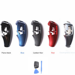 Gear Shift Stick Knob Repair w/Panel Cover Trim for BMW X5 F15 X6 F16 2014-2018