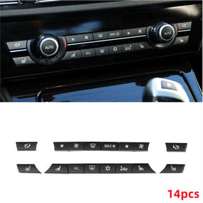 Air Conditioning Control Switch Button Cover Repair for BMW 2010-15 F06 F12 F13