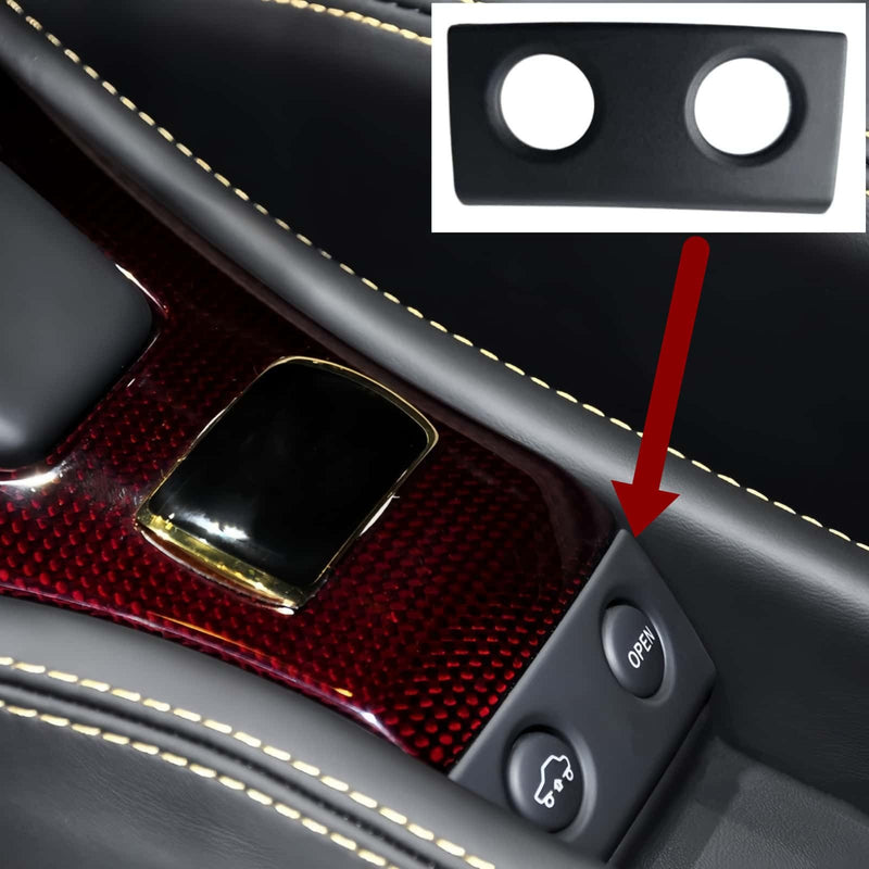 WXZOS Vehicle Lift & Glove Box Control Switch Button Panel for Ferrari 458 2010-2013