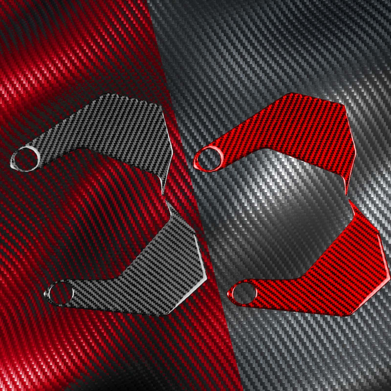 WXZOS Carbon Fiber Front Fender Mudguard Trim for BMW C400GT 2021-2023