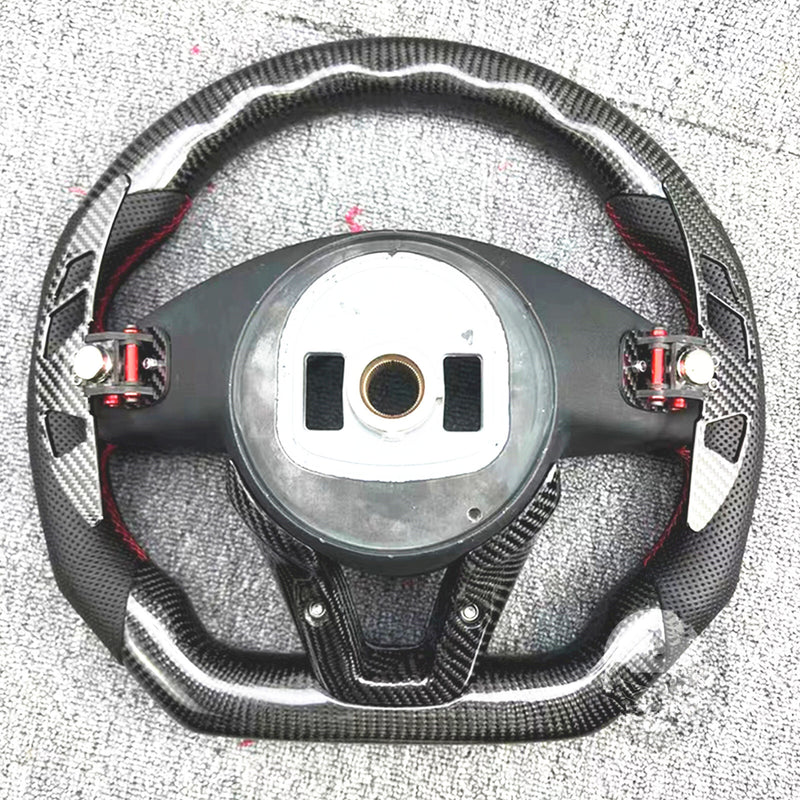 WXZOS Magnetic Carbon Fiber Gear Shifter Paddle for Mercedes R172 SLC-Class 2016-2020