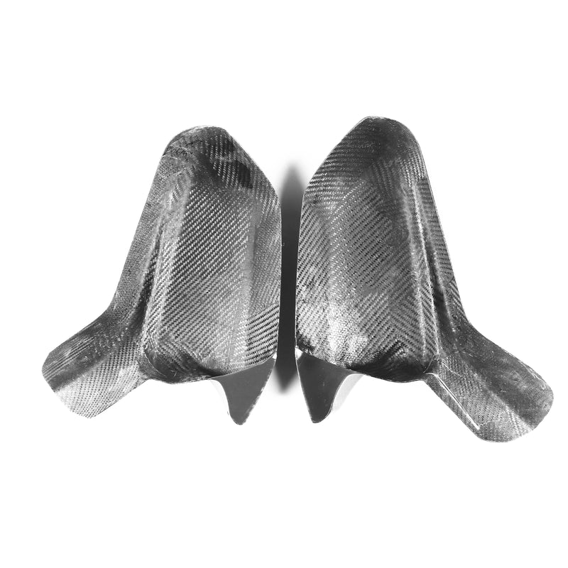 WXZOS Genuine Carbon Fiber Wing Mirror Trim for Chevrolet Camaro 2016-2024