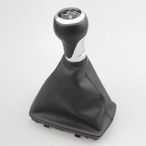 Leather 6 Speed Gear Shift Knob For Audi S LINE A3 03-13 A4 Q5 S3 S4 8P 07-15