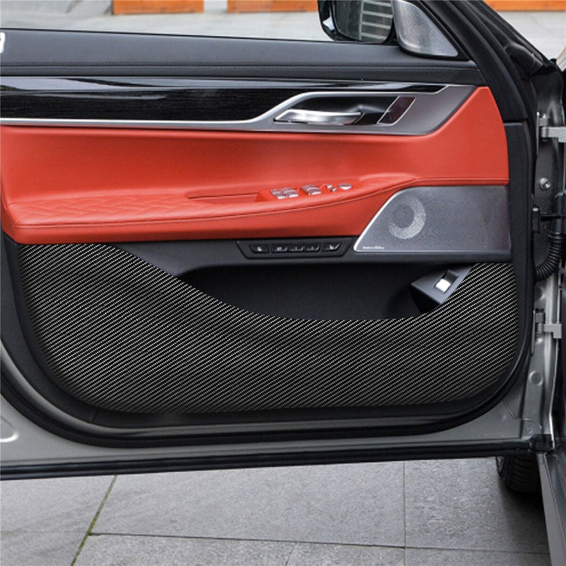 WXZOS PVC Interior Door Panel Cover Anti-collision Film for BMW 2016-2023 G11 7series