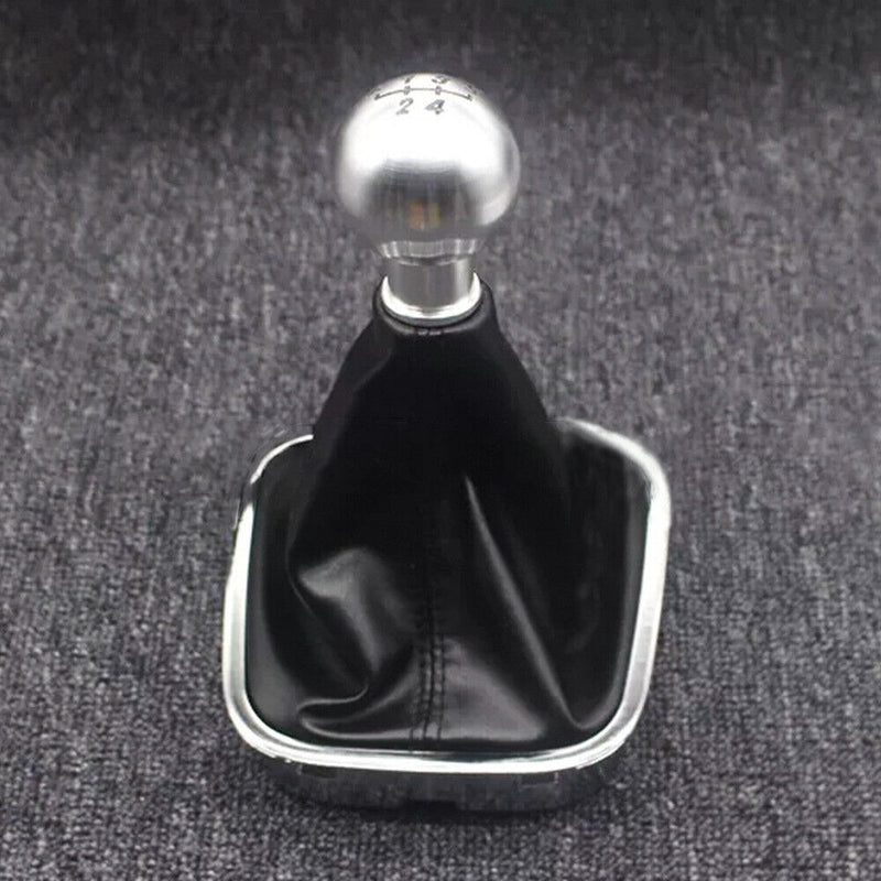 Aluminum Alloy Black 5 Speed Gear Stick Shift Knob for VW 2011-2014 Polo