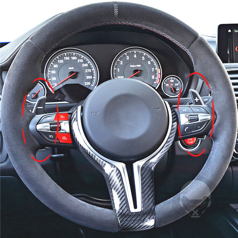Steering Wheel Shift Paddle Shifter for BMW F10 535i 550i M-Sport M5 2014-2016