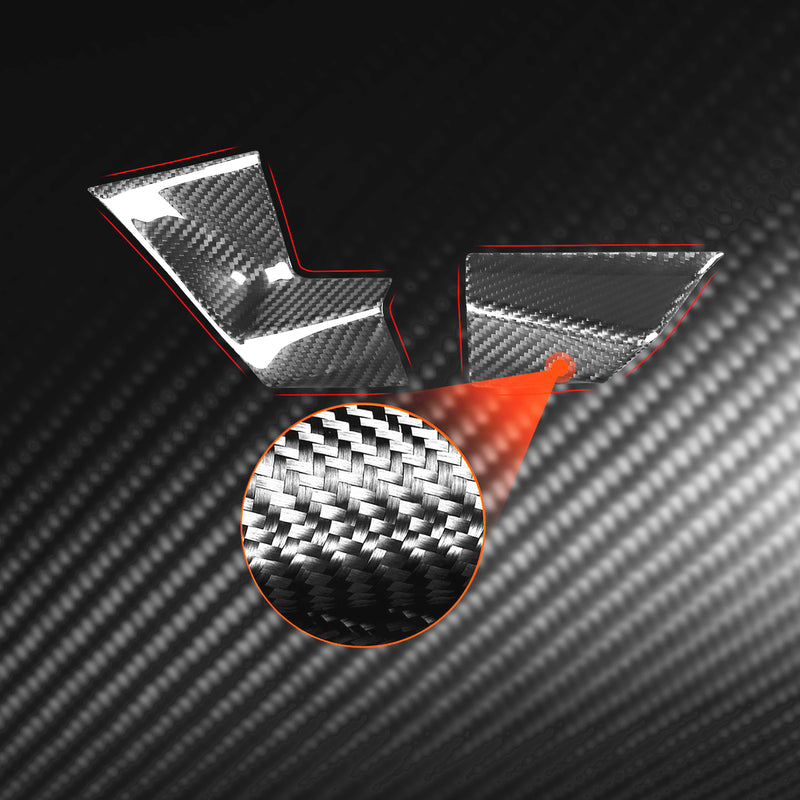 WXZOS Genuine Carbon Fiber Dashboard LCD Screen Trim for BMW 3Series G20 G21 2023-2025