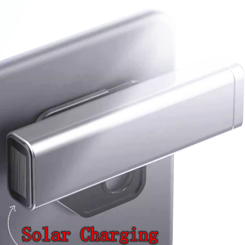WXZOS Solar-Powered Auto-Extending Car Phone Mount Holder for Tesla Model 3 2020-2025