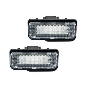 LED License Plate Light w/Lamp for Mercedes Benz 2006-2011 CLS-Class W219