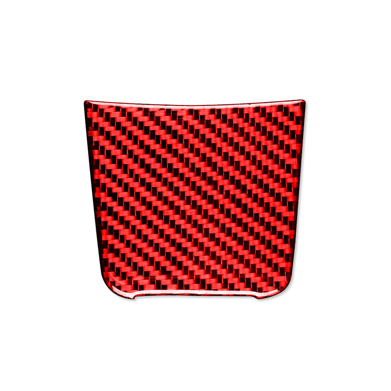 WXZOS Carbon Fiber Cigarette Lighter Cover Trim for Porsche 718 Cayman 982 2017-2025