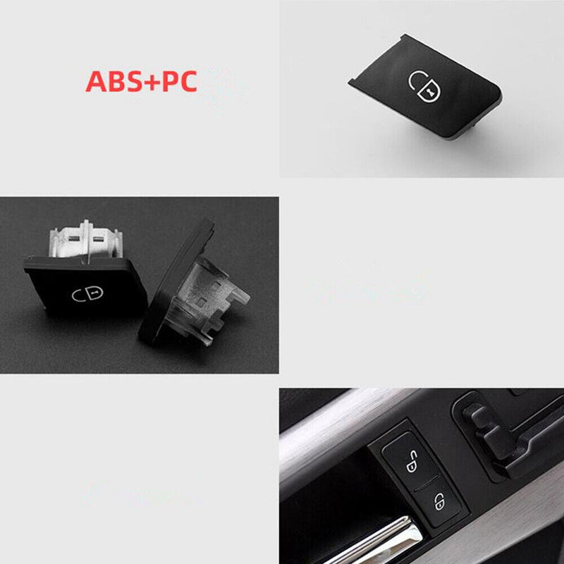 Left&Right Front Door Lock Control Switch Button Cap for Mercedes-Benz W204 W212