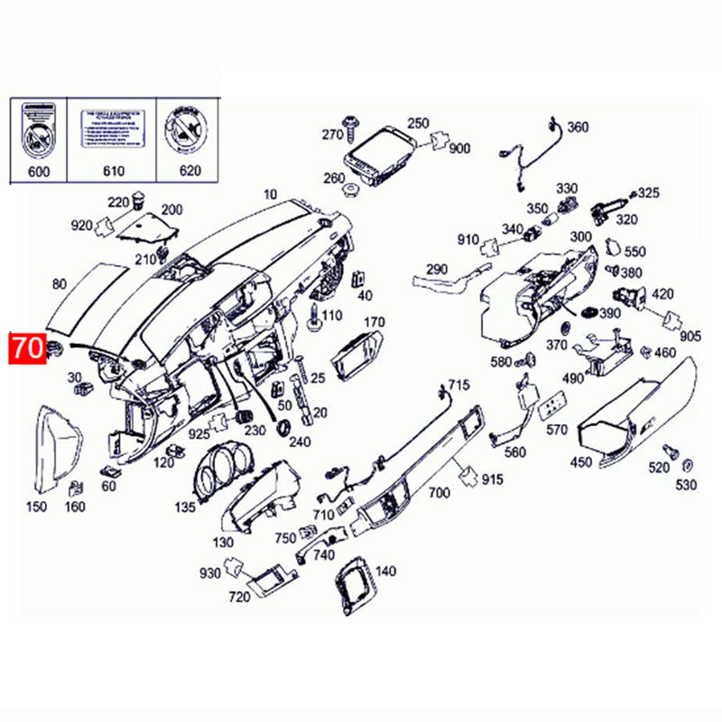 WXZOS Front Side Dashboard Air Vent Frame for Mercedes-Benz W212 E-Class 2009-2015