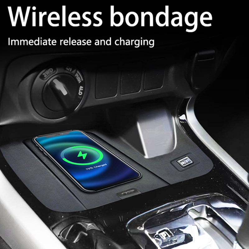 WXZOS Center Console Wireless Fast Charging Pad for Nissan Frontier 2022