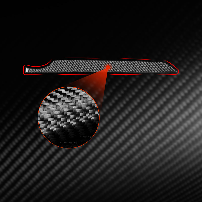WXZOS Genuine Carbon Fiber ‌Passenger Side Dash Trim for Benz W206 C-class 2022-2024