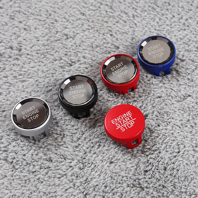 WXZOS Crystal Start Stop Ignition Switch Button Cover for Maserati Levante 2016-2024