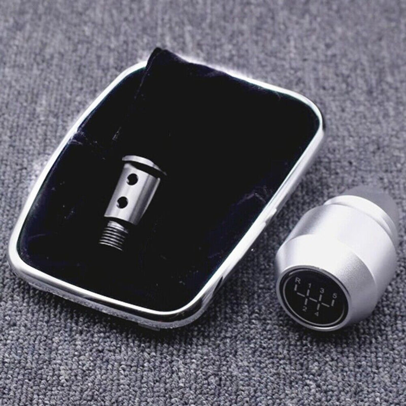 5 Speed Aluminum Alloy Gear Shift Knob w/Gaitor Boot for VW Golf 4 MK4 1999-2004