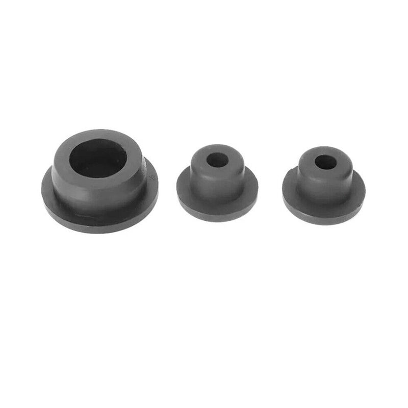 3PCS Rubber Tailgate Plug Set for Jeep 2007-2017 Wrangler JK Spare Tire Carrier