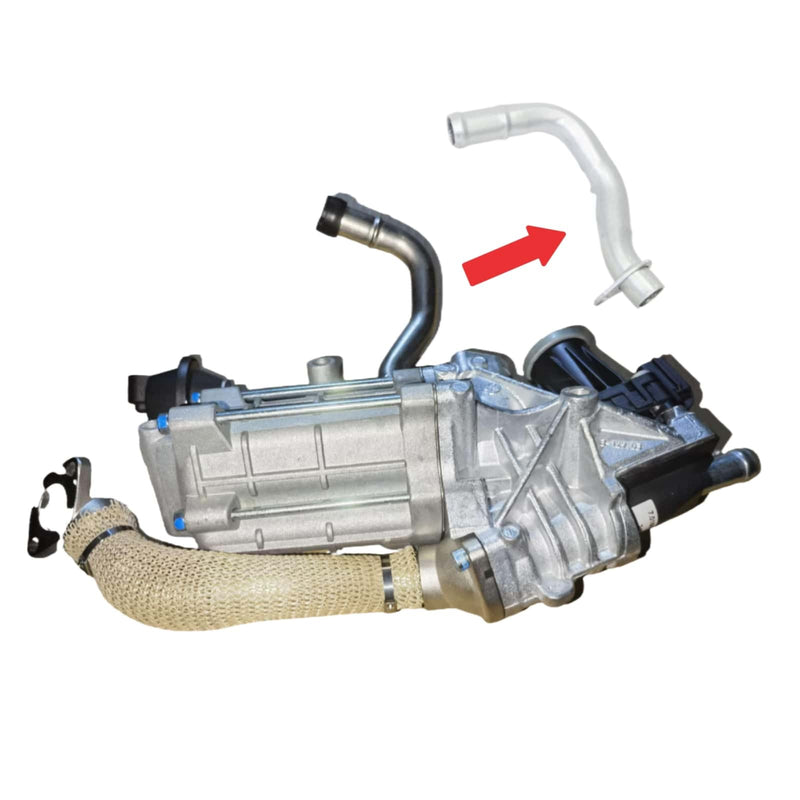 WXZOS EGR Cooler Outlet Pipe for Land Rover Range Rover Sport 3.0T V6 DIESEL 2012-2021