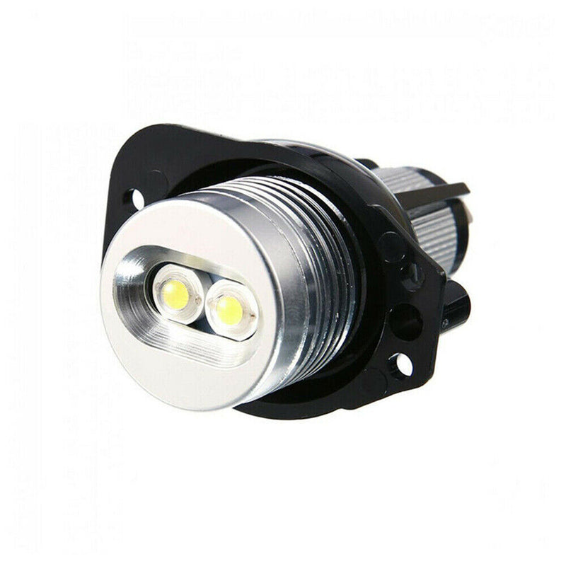 6W LED Halo Ring Marker Angel Eyes Light Bulb 2PCS For BMW 3' E90 E91 2005-08