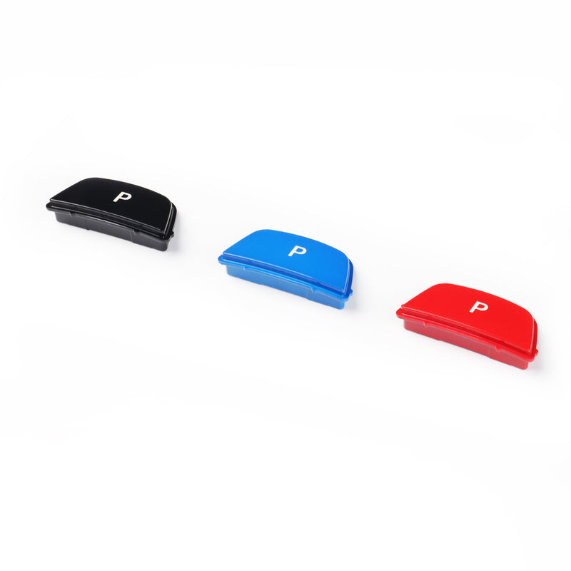 WXZOS Gear Shift Knob Lever P Key Button Cover for BMW 7 Series F01 F02 2008-2014
