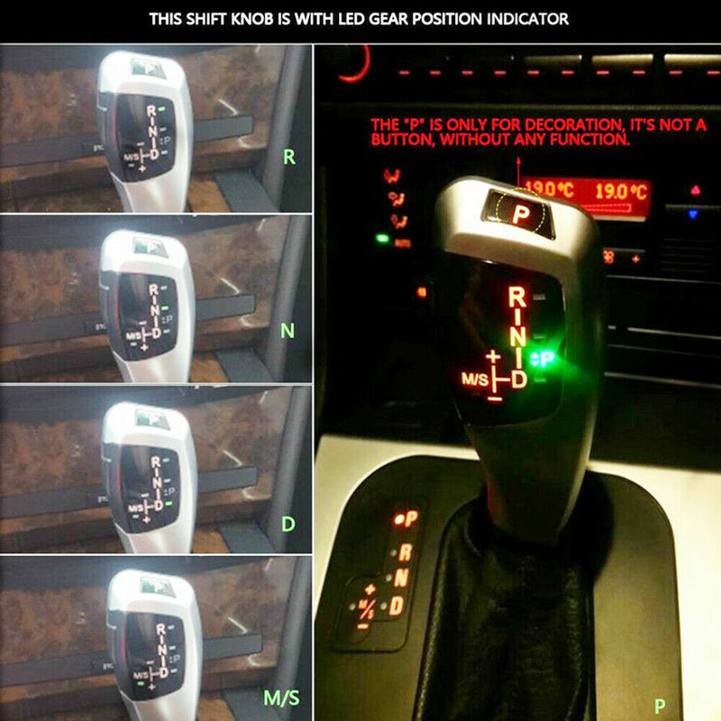 AT LHD Pre-facelift LED Gear Shift Knob for BMW 2001-2008 Z4 E85 E86