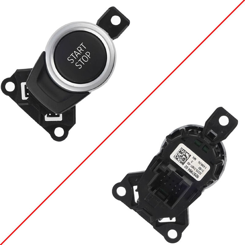 WXZOS 1PC Engine Start Stop Ignition Switch Button for BMW X5 F15 2.0L 2016-2018