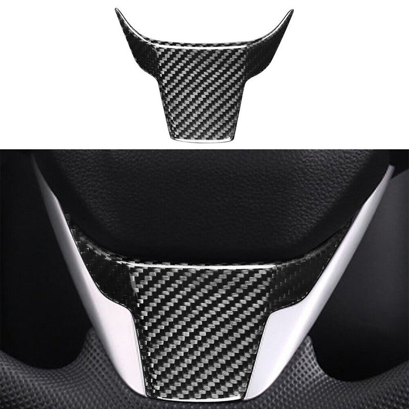 Guarnizione pannello volante in fibra di carbonio originale auto per Honda Ci...