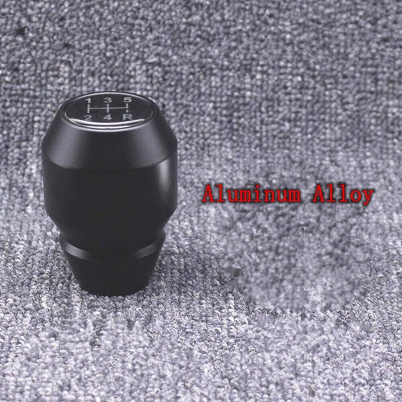 5Speed Aluminum Alloy Gear Shift Knob w/Gaitor Boot for Peugeot 307 2004-2012 MT